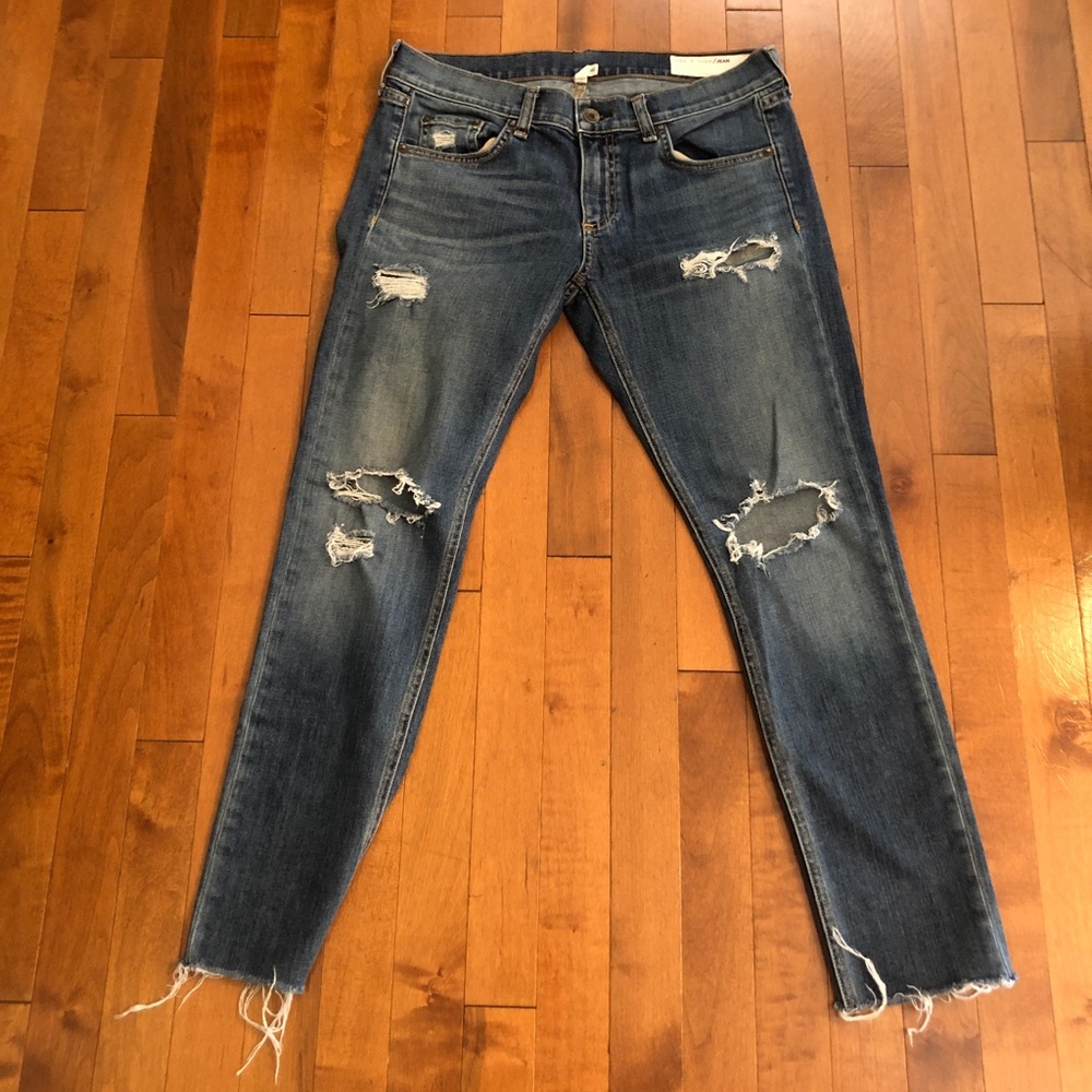Rag and Bone Dre Capri Jeans
